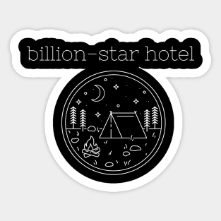 Billion Star Motel Sticker